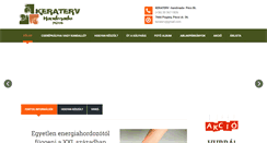 Desktop Screenshot of keraterv.hu