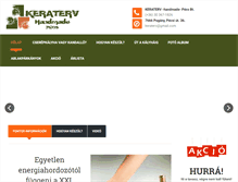 Tablet Screenshot of keraterv.hu